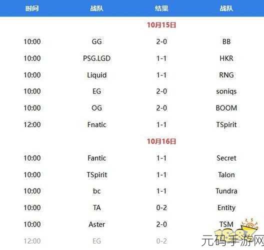 DOTA2 TI11赛程时间表揭晓,电竞盛宴即将在新加坡上演