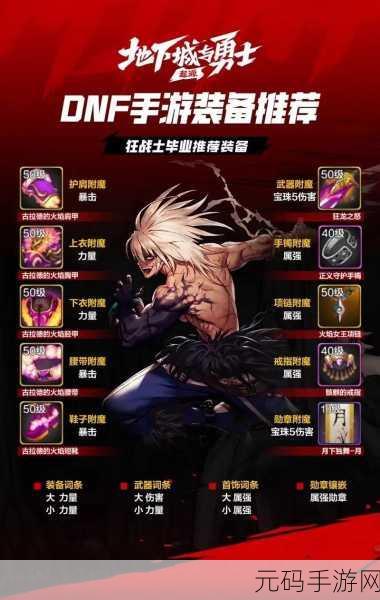 DNF魔神加点与装备搭配秘籍,打造无敌战士的终极攻略