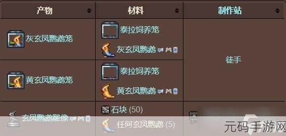 泰拉瑞亚探险新宠,鹦鹉饼干获取全攻略