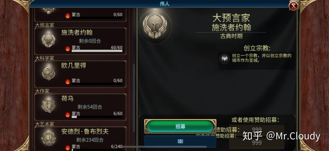 文明6，解锁历史伟人的奥秘——伟人招募机制大揭秘