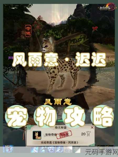 剑网 3 捉妖记，宠物奇遇全攻略，萌宠轻松到手