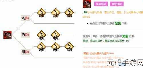 天谕炎天技能加点全攻略，打造极致输出与生存