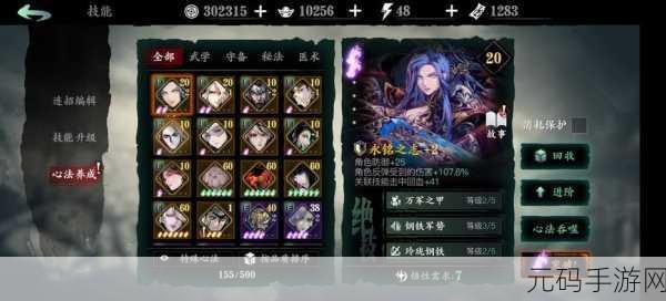 影之刃3,轻羽技能搭配与心法选择策略大揭秘