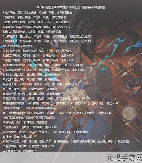 阴阳师手游深度攻略，般若御魂搭配新纪元——精准命中与极致输出的双重奏章