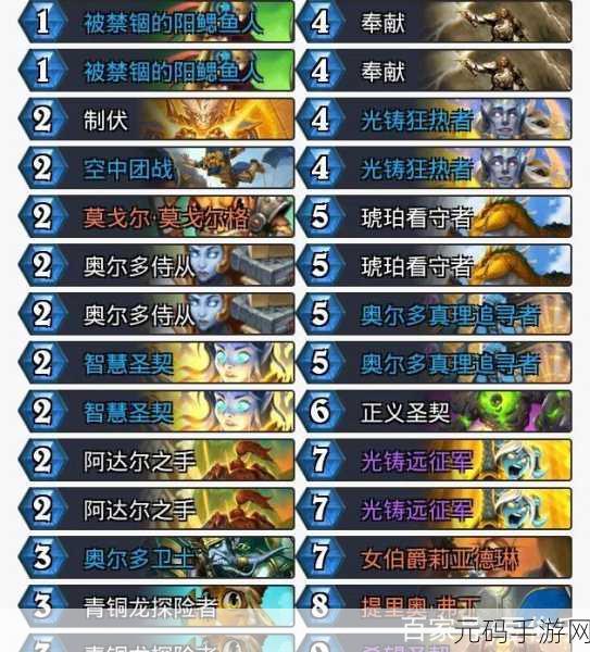 炉石传说加基森版本橙卡合成全攻略，先合哪些橙卡最划算？