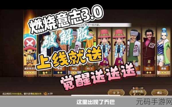 航海王燃烧意志，晋升勋章获取全攻略，助力角色实力飙升