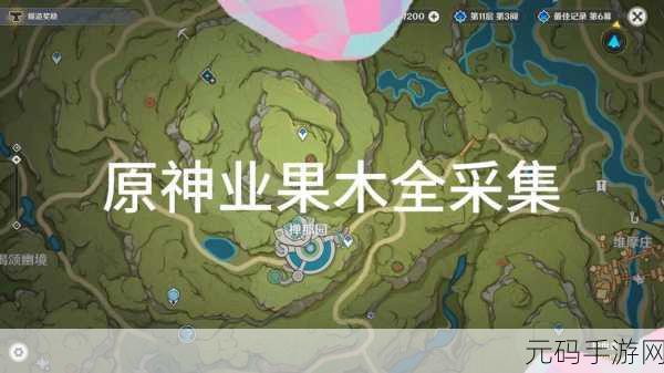 原神砍树攻略,最佳地点与木材分布全揭秘