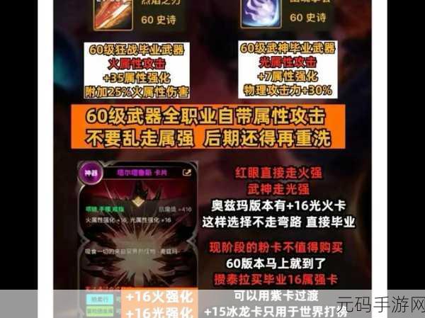 DNF手游元素师55级防具选择指南,打造最强魔法师的装备之路