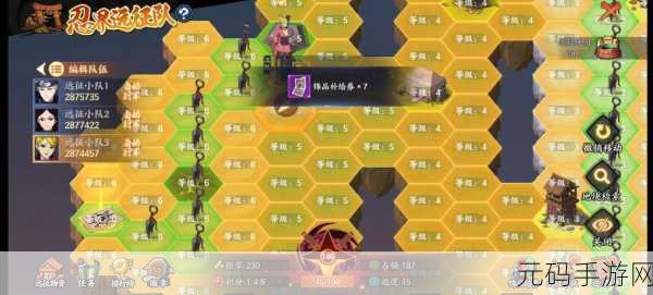 火影忍者OL手游,白阵容搭配与实战玩法深度剖析