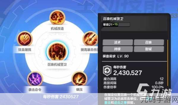 火炬之光无限,机械警卫最强搭配攻略,解锁战斗新境界