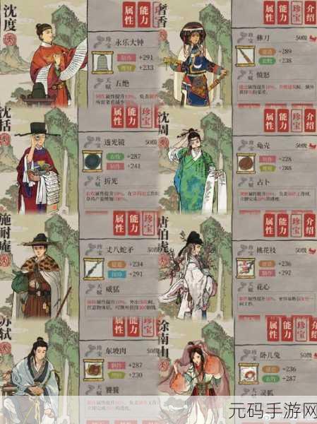 江南百景图，杭州探险，角色搭配新攻略