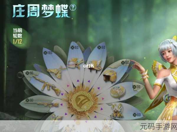 和平精英新宠,神秘梦幻庄周梦蝶皮肤价格全揭秘