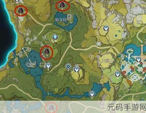 原神2.0稻妻秘宝迷踪,藏宝地14铁钱位置全揭秘