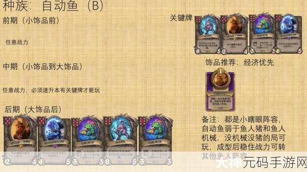 炉石传说女巫森林鱼人骑新玩法揭秘,快速铺场,掌控节奏