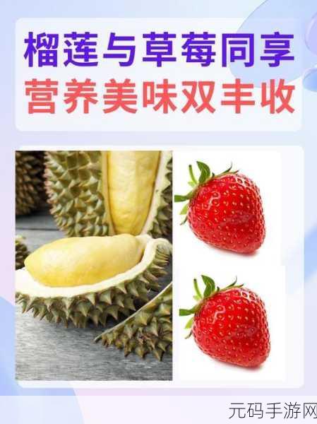 草莓榴莲黄瓜丝瓜蕾丝：1. 草莓榴莲的奇妙搭配：水果与蔬菜的新发现