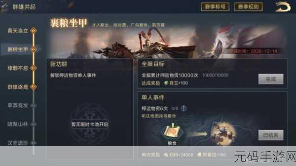 鸿图之下，级城攻略全解析，致胜秘籍大公开