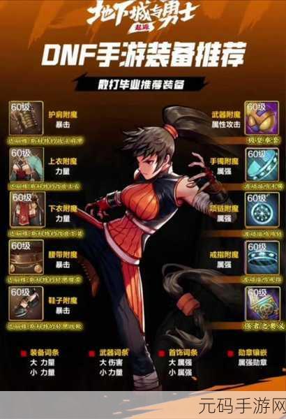 DNF 手游剑豪 55 级防具如何选?毕业套攻略全解析