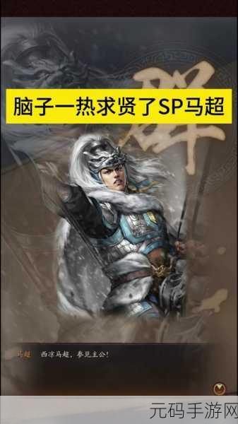 三国志战略版，西凉第一武将马超震撼登场