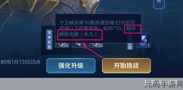 王者荣耀守卫峡谷第关深度攻略,实战精髓与突破秘籍大公开