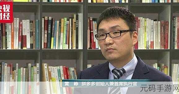 黄峥接连卸任CEO和董事长：黄峥卸任CEO与董事长，未来战略引发关注