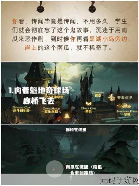 哈利波特魔法觉醒，探索保护南瓜的奇妙之旅
