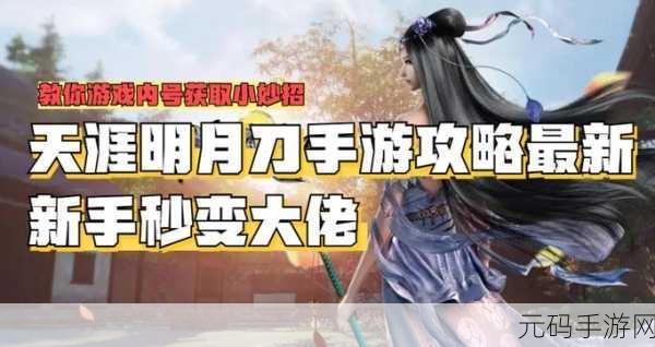 天涯明月刀手游银两全攻略，获取与巧用指南