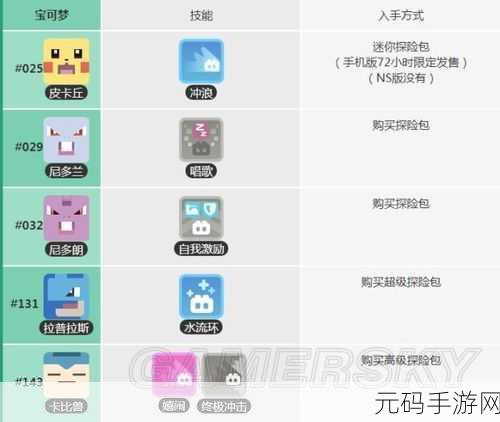 宝可梦探险寻宝,脐眼洞穴 BOSS 致胜秘籍大公开