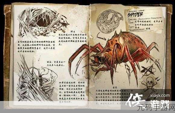 方舟生存进化，揭秘蜘蛛女王的致命一击