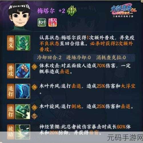 火影忍者OL新忍者登场，梅塔尔李获取攻略大揭秘