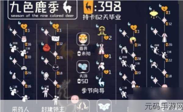 光遇九色鹿季,小金人位置全揭秘