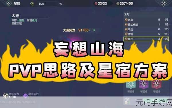 妄想山海星宿加点搭配攻略，打造最强角色