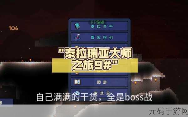 泰拉瑞亚,掌握精密线控仪,开启奇妙冒险之旅