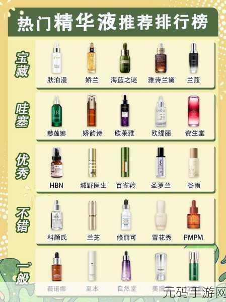 精华液一区二区有何不同:1. 不同精华液特点解析:如何选择适合你的产品
