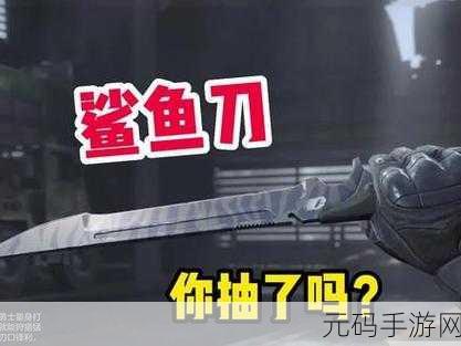 暗区突围,鲨鱼刀震撼登场,获取攻略全揭秘