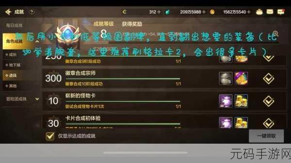 DNF手游深度探索,解锁隐藏成就的终极秘籍