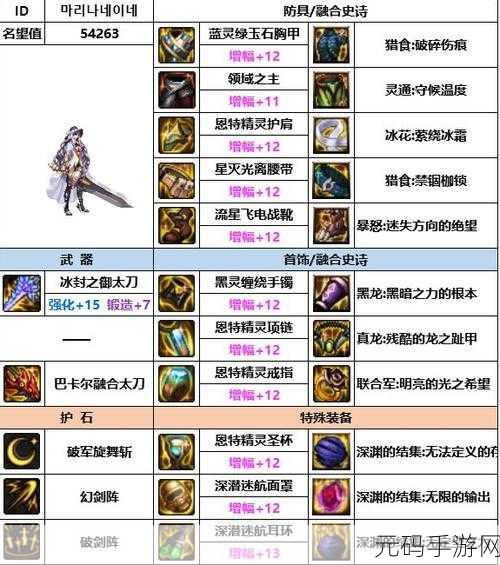 DNF 手游,稀有与神器装备的深度剖析