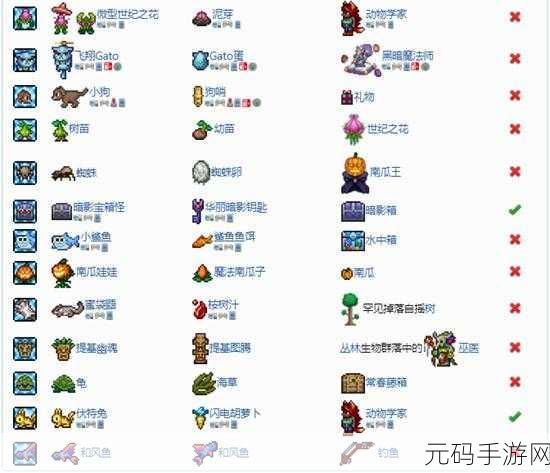 泰拉瑞亚1.4版,稀有宠物获取秘籍与召唤物全揭秘