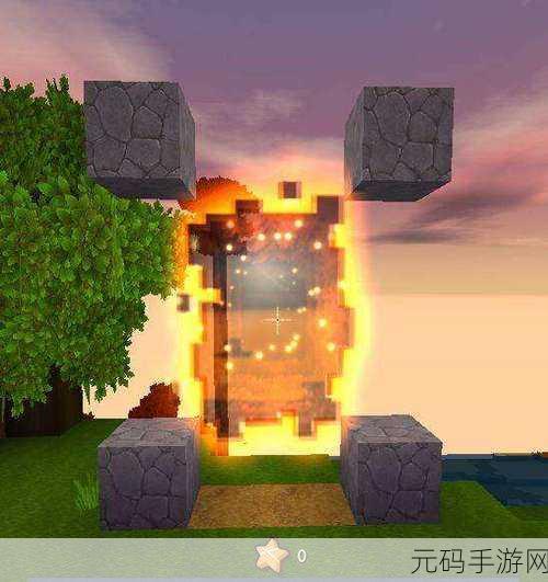迷你世界新探索，揭秘天堂传送门的神秘制作方法