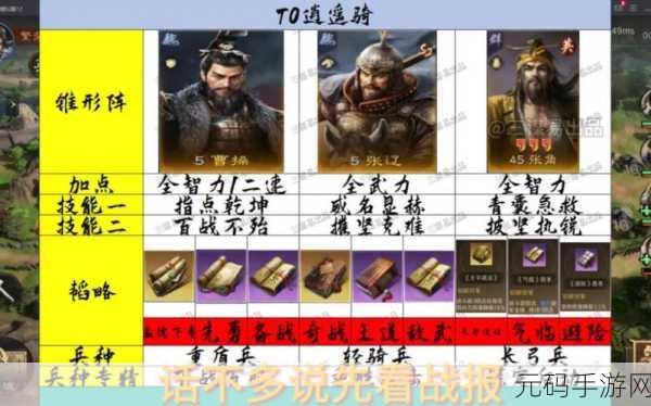 三国志战略版，张郃战法与阵容搭配全解析