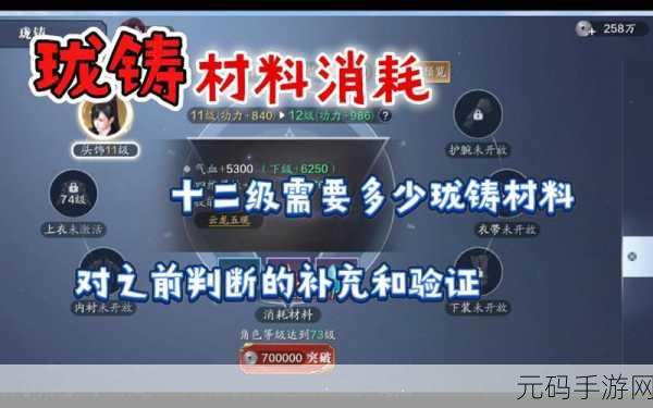天涯明月刀手游，珑铸升级必备 冶玲珑材料深度解析