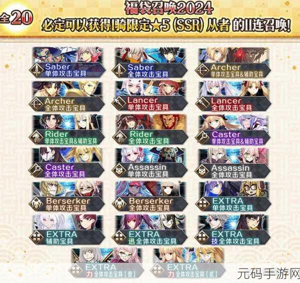 FGO 福袋召唤狂欢,2021 活动全攻略,奖励拿到手软