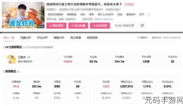 b站视频观看人数突然猛增：1. 突破关注极限，这个视频为何瞬间火爆？