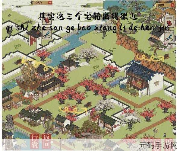 江南百景图钱塘门探险,宝箱与钥匙的奇妙之旅