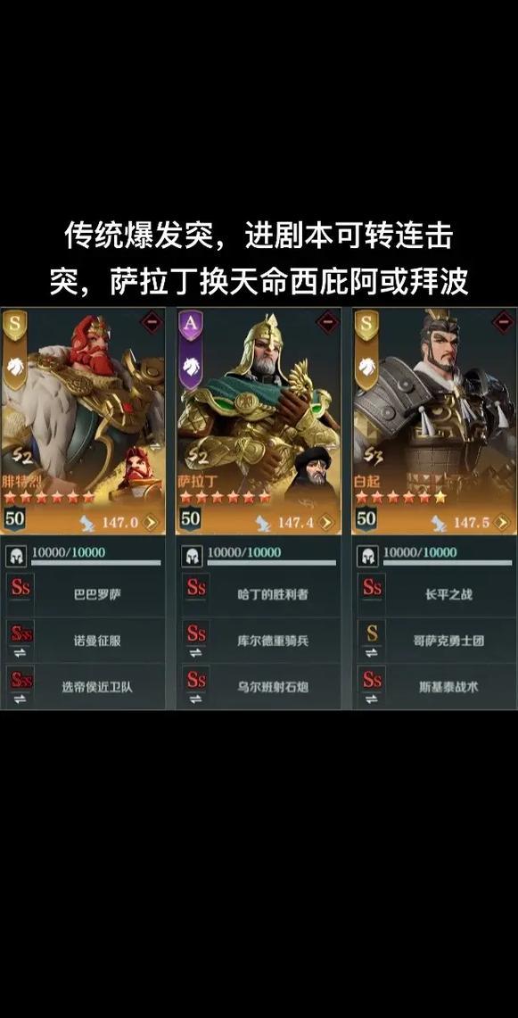 文明与征服,织田信长阵容搭配全攻略