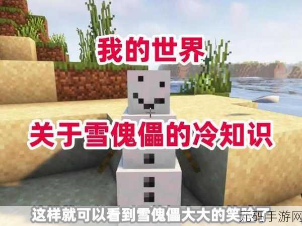 雪傀儡制作攻略大揭秘，我的世界雪傀儡DIY教程全攻略