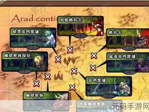 地下城与勇士,掌握地图导航秘籍,一键解锁冒险新世界!