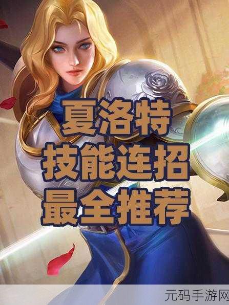 王者荣耀夏洛特技能加点全攻略,解锁战士刺客双重魅力