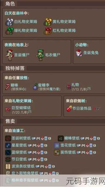 泰拉瑞亚手机版圣诞惊喜,揭秘圣诞钩爪的获取之道