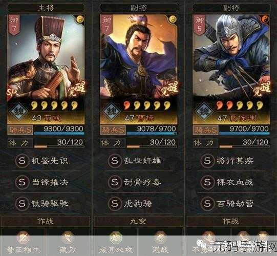 三国志战略版，SP荀彧搭配及新武将攻略全解析