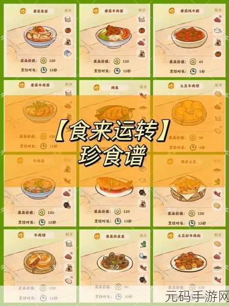 剑网3指尖江湖，探索美食江湖，解锁多样菜谱秘籍